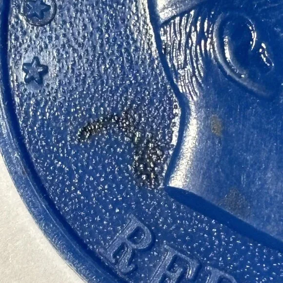 1958 Armour Coins Baseball Jackie Jensen Boston Red Sox Player Blue Vintage - Picture 7 of 16